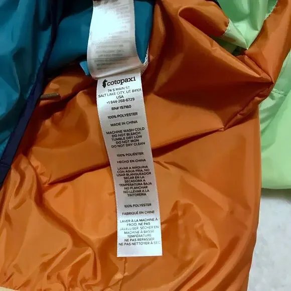 Cotopaxi NWT Reversible Light Puffer Hoodie Jacket Women Various